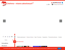 Tablet Screenshot of chelmno.pl